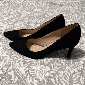 Bamboo Black Pointed-Toe Heels Pumps Size 8 – Worn Once